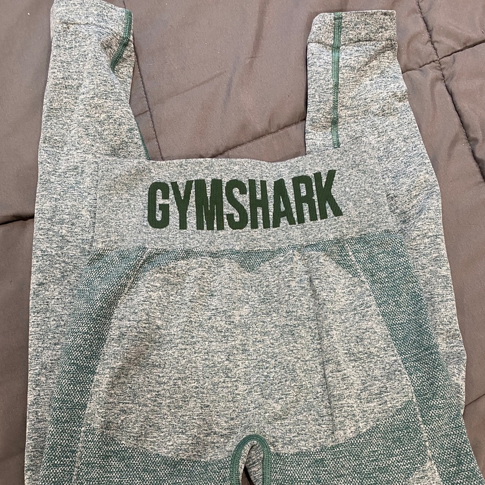 Gymshark Green Marl Leggings